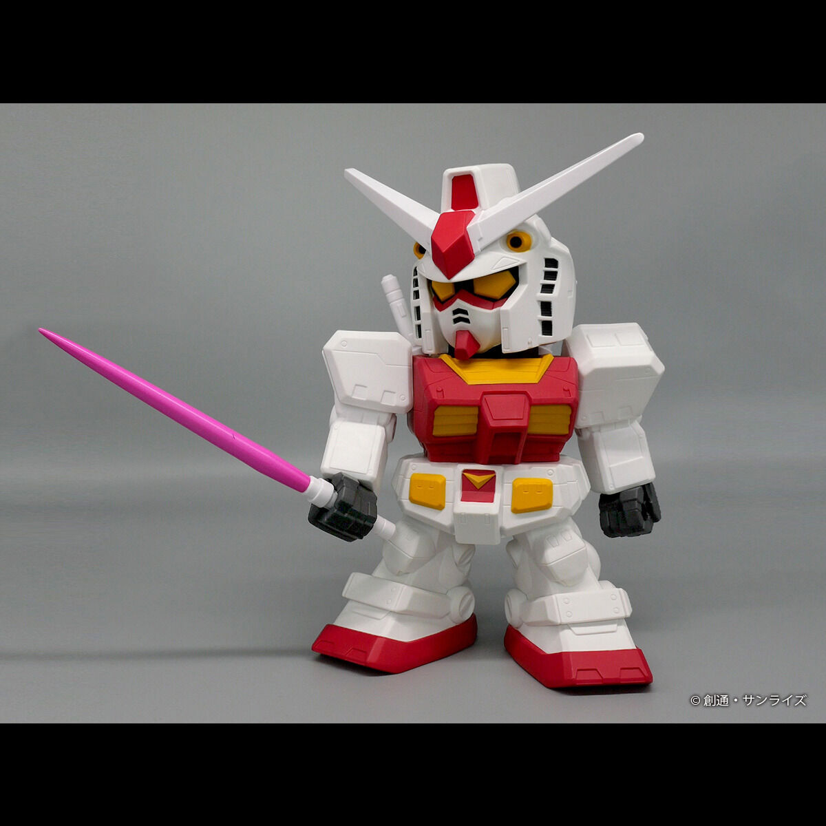 ジャンボソフビフィギュアSD RX-78-2 ガンダム(2Pカラー)-SDガンダム