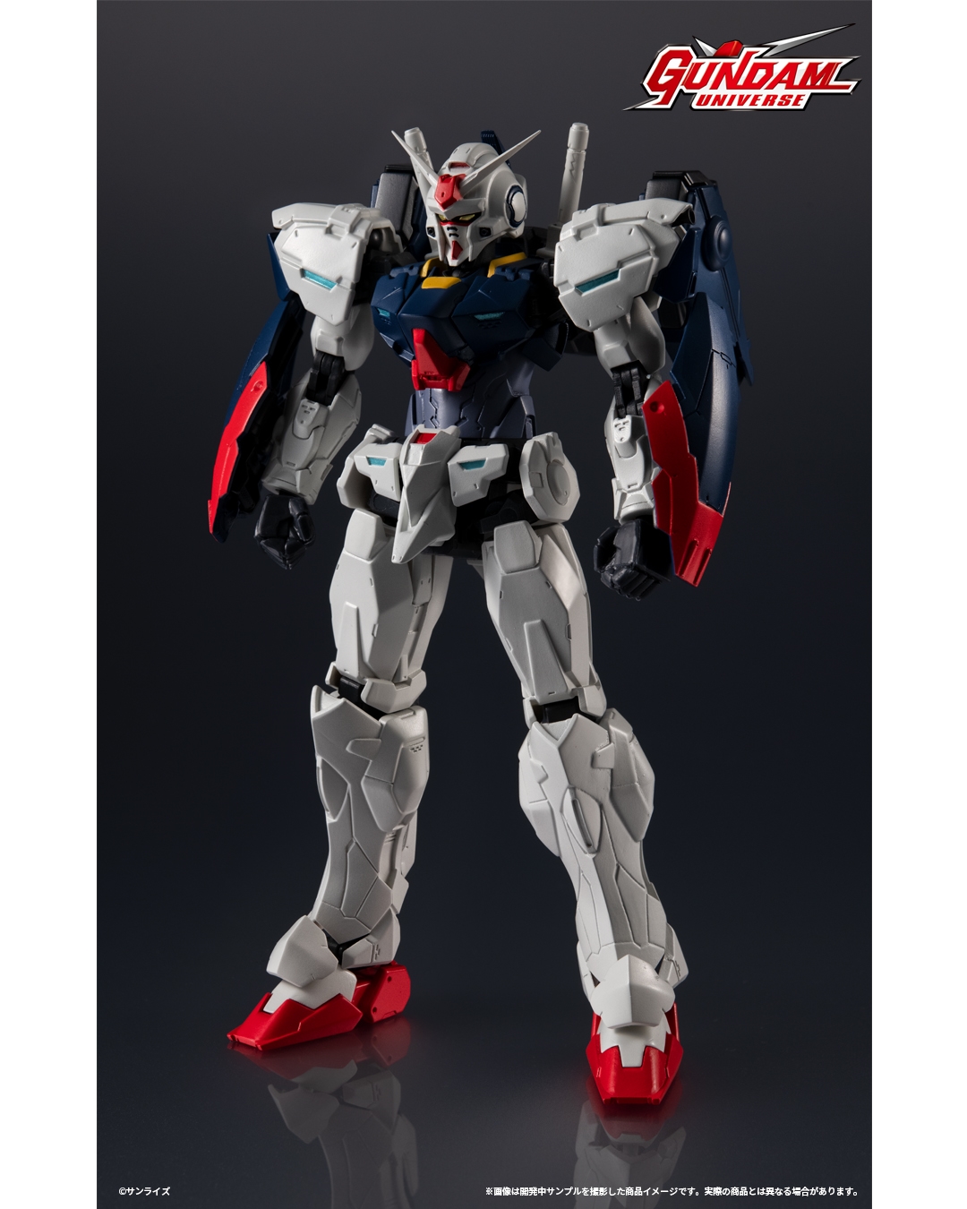 Close-up figure Metal Robot Damashii Alex Zero dengan detail die-cast