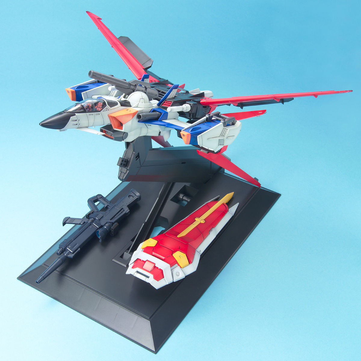 PG 1/60 スカイグラスパー＋エールストライカー | GUNDAM Official