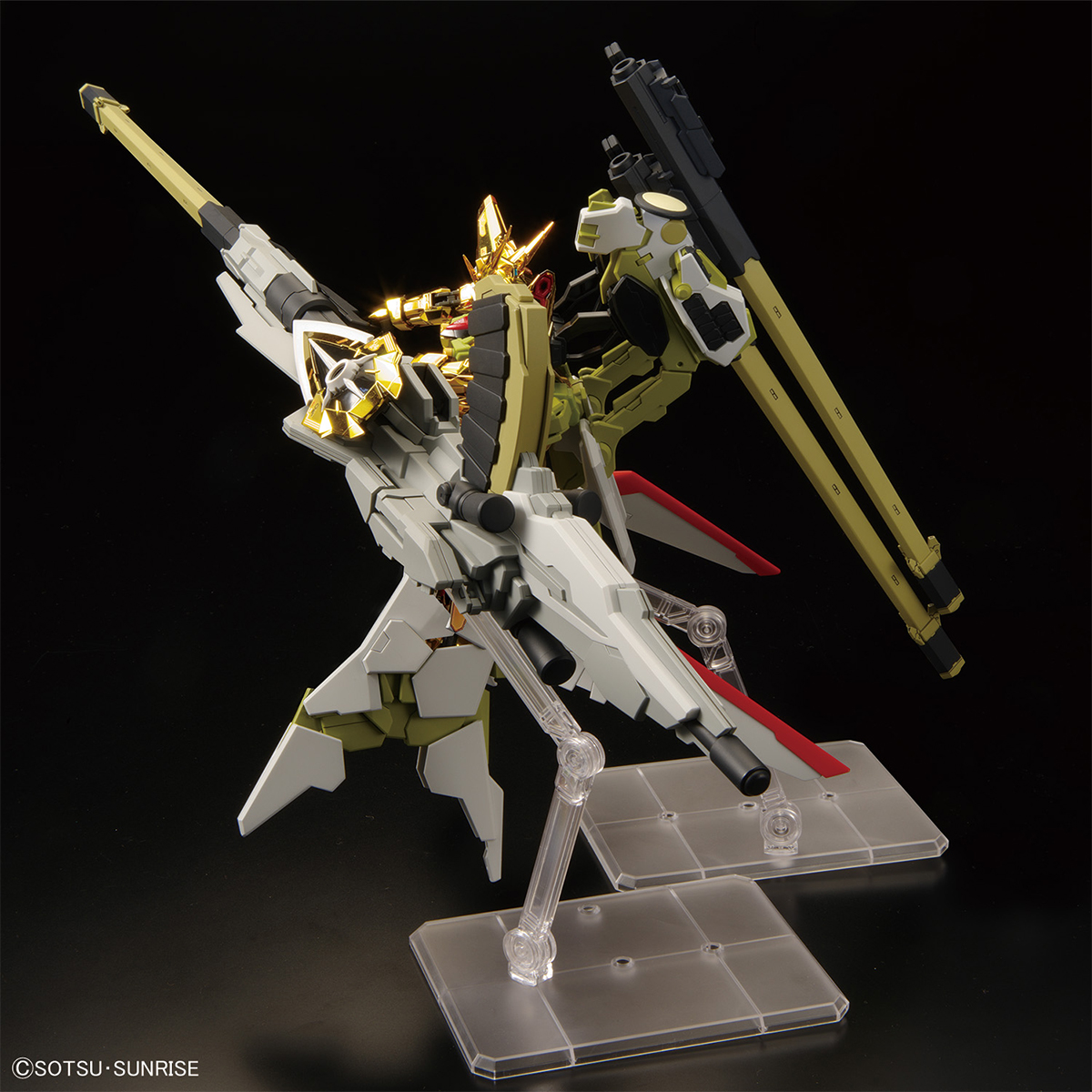RG ガンダムベース限定 アカツキガンダム（オオワシ装備）& HG ゼウス