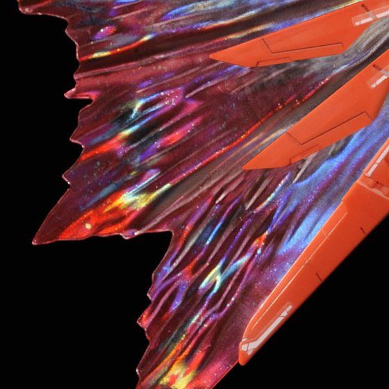 RG デスティニーガンダム　チタニウムフィニッシュ　光の翼エフェクト RG 1/144 デスティニーガンダム用 拡張エフェクトユニット“光の翼