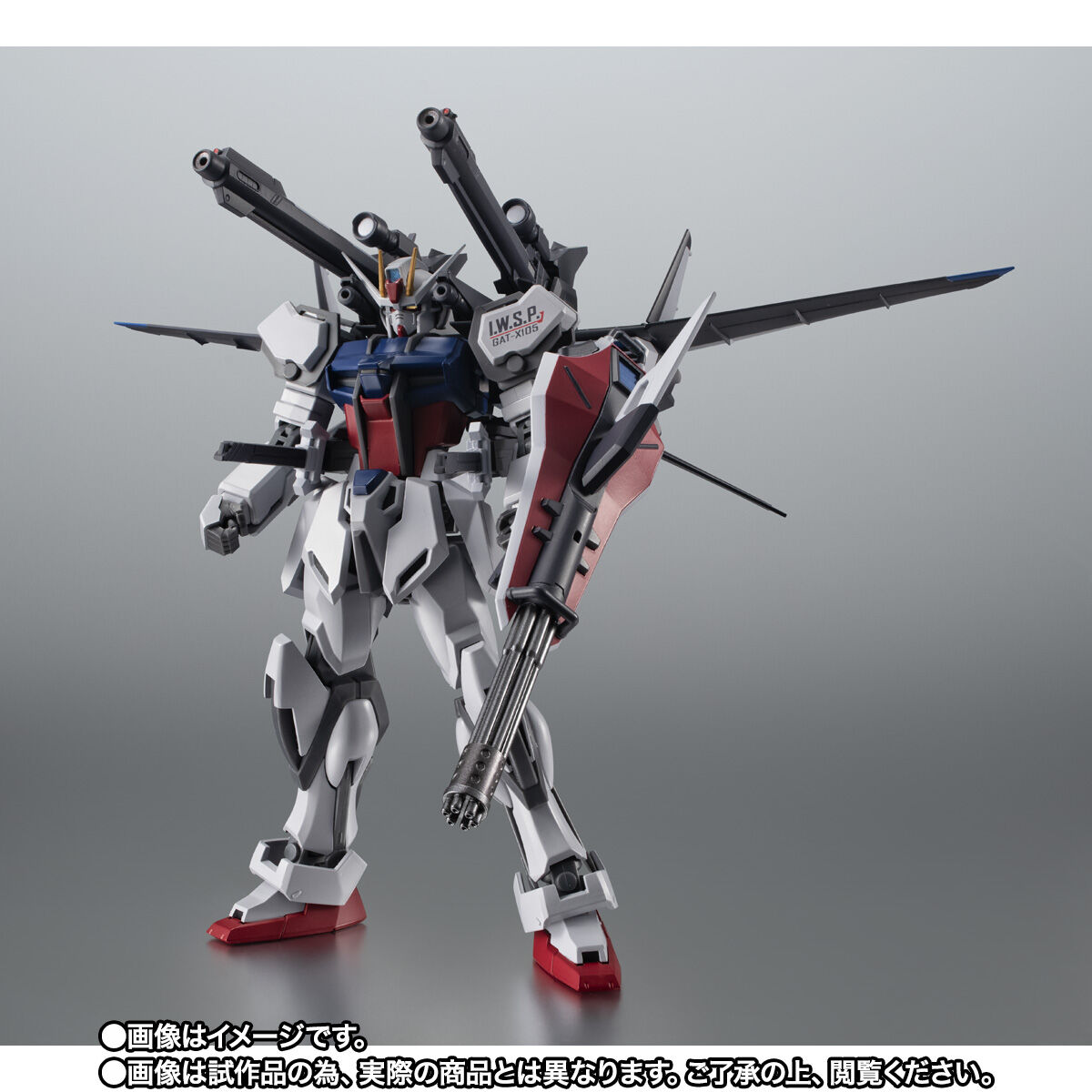 ROBOT魂 ＜SIDE MS＞ GAT-X105 ストライクガンダム（再生機）＋I