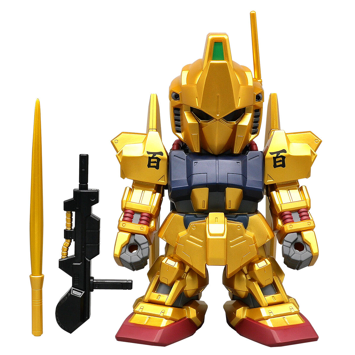 プレックス ジャンボソフビフィギュアSD SDガンダム 百式 限定ゴールドVer ジャンボソフビフィギュア SD百式（限定版ゴールドバージョン
