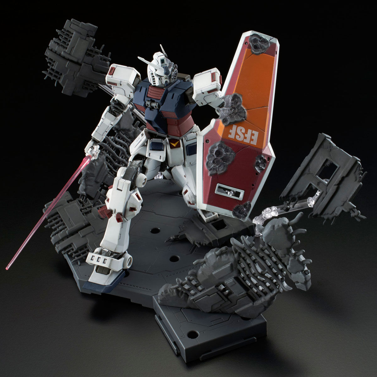 MG 1/100 フルアーマー・ガンダム（GUNDAM THUNDERBOLT版） ラスト