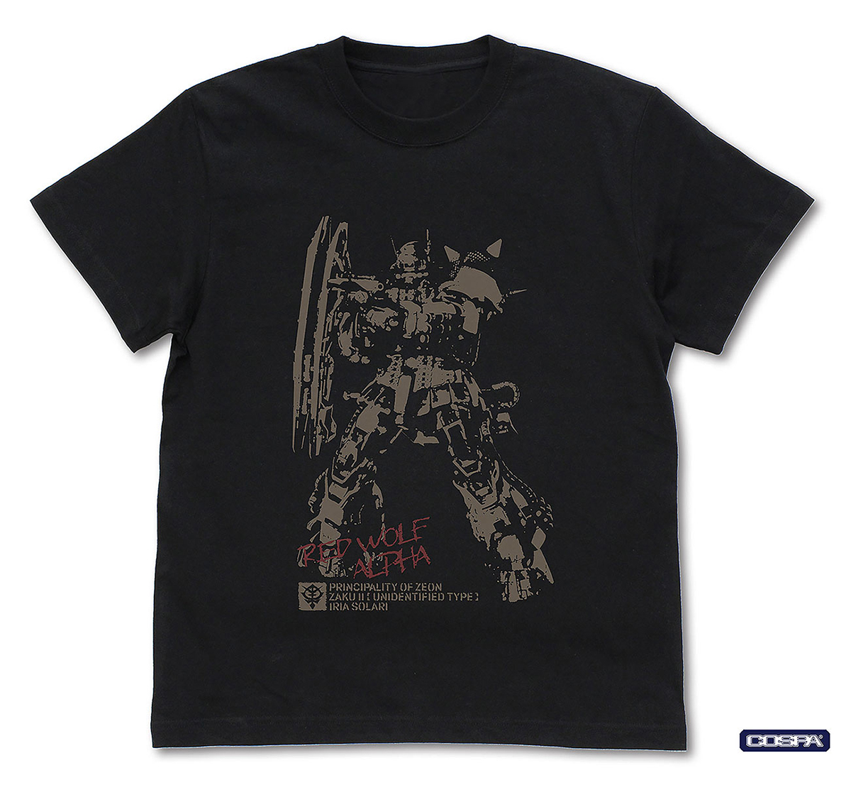 コスパ『機動戦士ガンダム 復讐のレクイエム』Tシャツ＆ステッカー全7