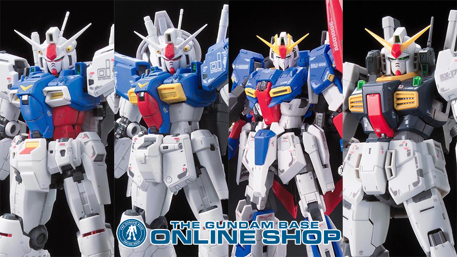 歴代のRGガンプラ一挙再販第3弾！「RG ガンダム試作1号機