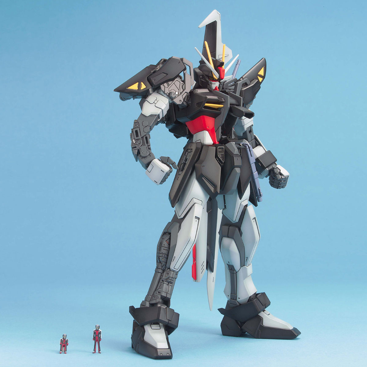MG 1/100 ストライクノワールガンダム ミキシング 改修 全塗装 完成品