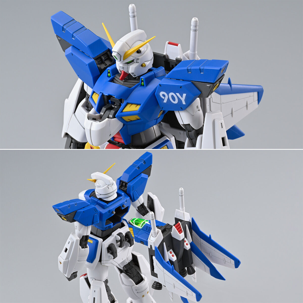 MG ガンダムF90ⅢY 塗装済完成品 MG 1/100 F90IIIY クラスターガンダム【再販】【2026年8月