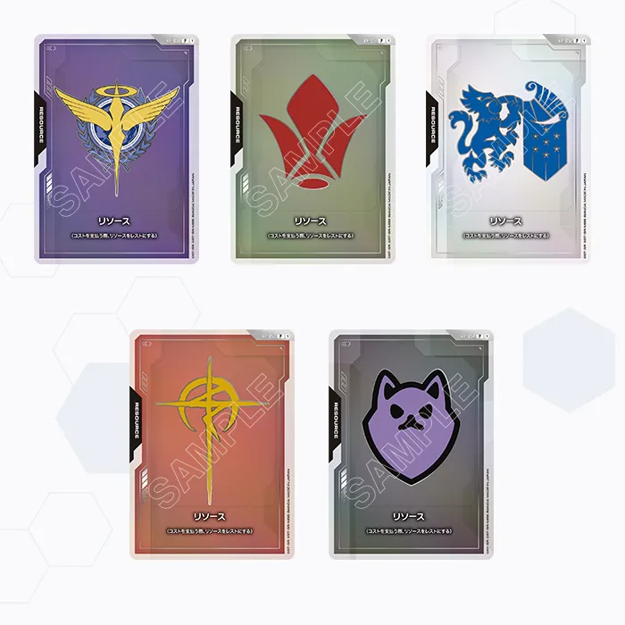 ガンダムカードゲーム オフィシャルマットスリーブ 6種 イベント限定品】オフィシャルマットスリーブEX | GUNDAM CARD GAME