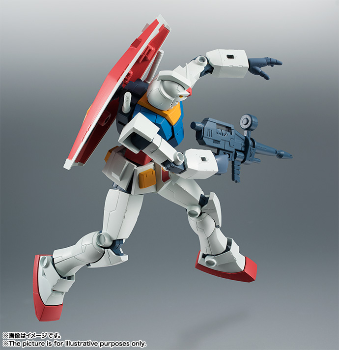 ROBOT魂 ver. A.N.I.M.E.「RX-78-2 ガンダム」「MS-06S シャア専用ザク