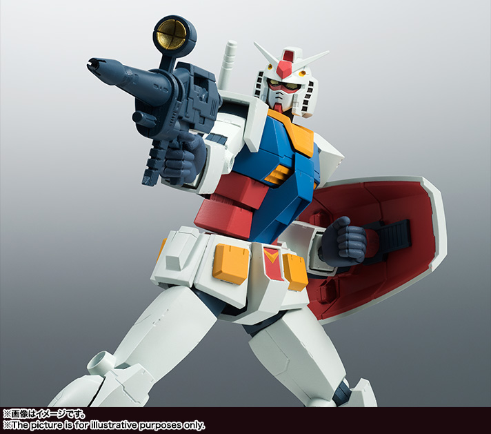 ROBOT魂 ver. A.N.I.M.E.「RX-78-2 ガンダム」「MS-06S シャア専用ザク
