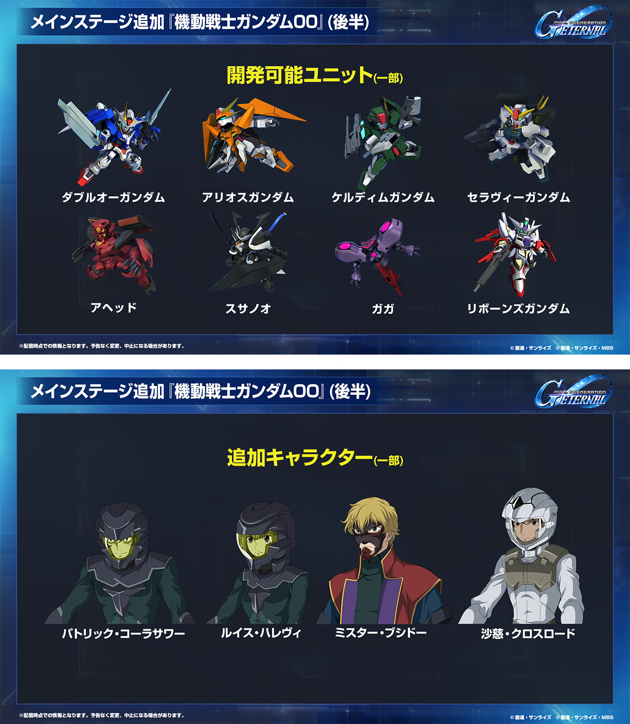 ロードマップ発表生配信」で発表された1周年情報公開！メインステージ