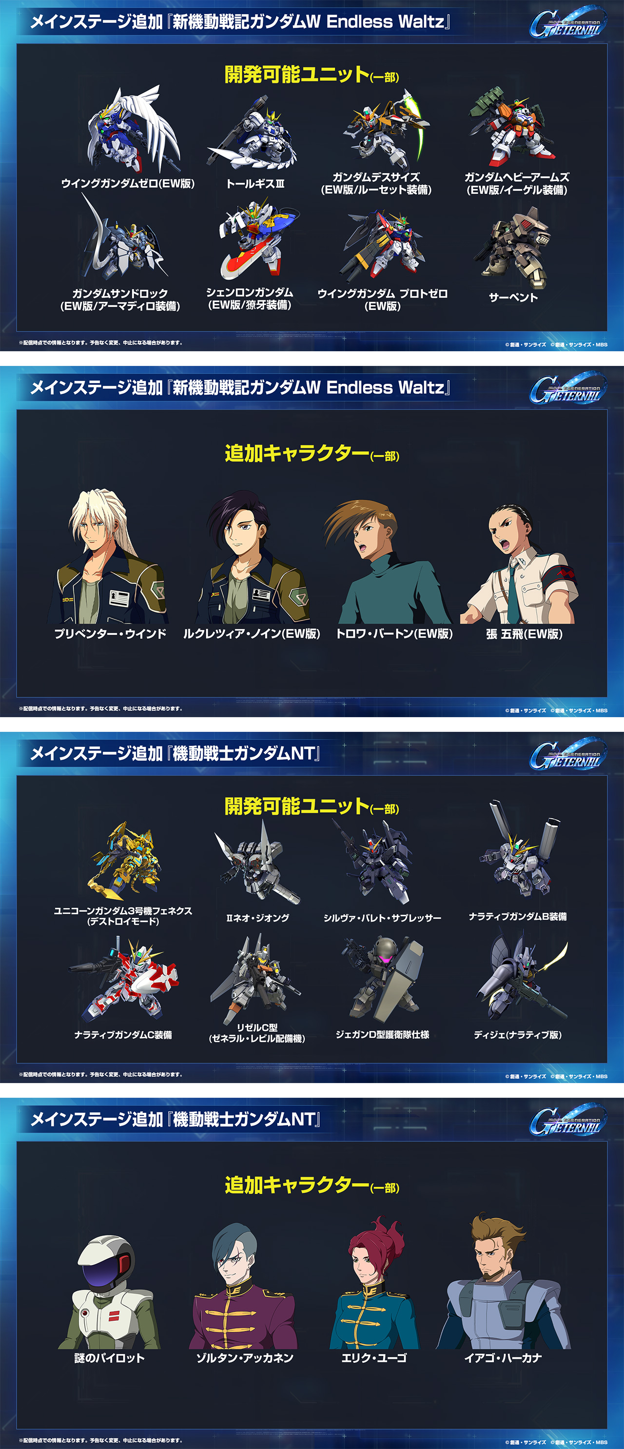 ロードマップ発表生配信」で発表された1周年情報公開！メインステージ