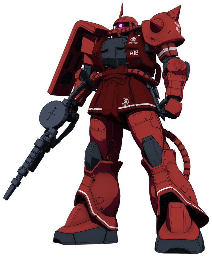 MS-06S シャア専用ザクⅡ シャア専用ザクII | GUNDAM Official Website