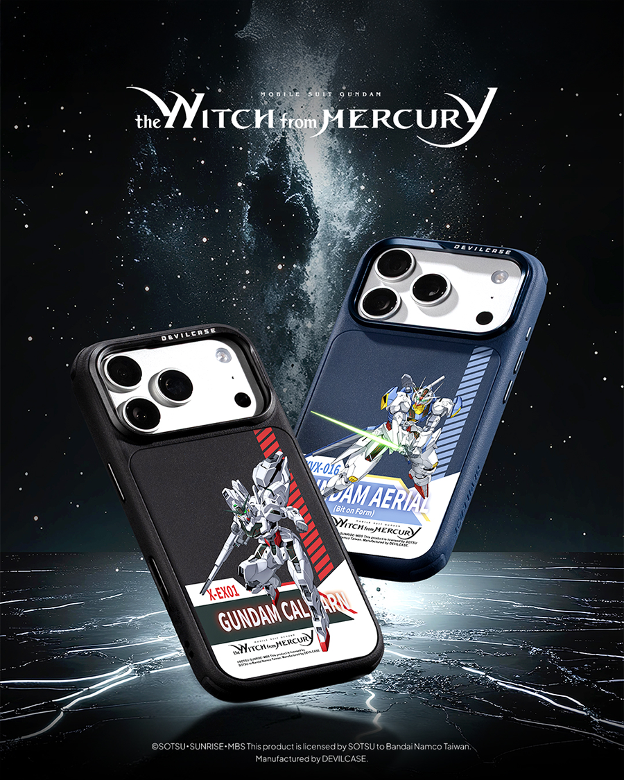 ガンダムシリーズと台湾のスマホアクセサリーメーカー「DEVILCASE」と