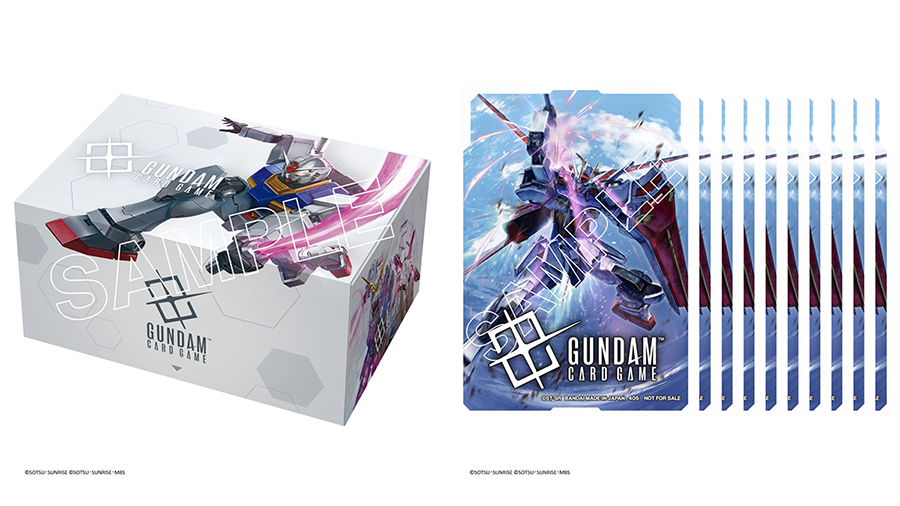 ガンダムカードゲーム」スタートデッキ全4種がプレミアムバンダイで