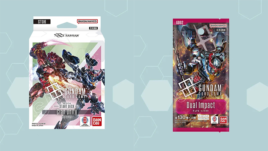 ガンダムカードゲーム」スタートデッキ「Clan Unity[ST06］」と