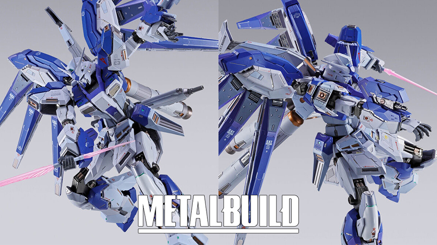 L BUILD Hi-νガンダム メタルビルド 豊富な武装とアレンジギミックでよりカッコよくなった「METAL BUILD Hi
