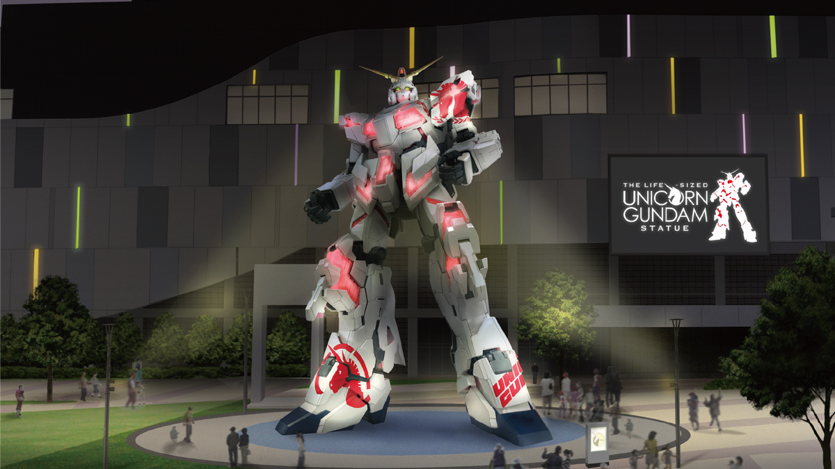 実物大ユニコーンガンダム立像」 2026年8月末でついにフィナーレ！新た