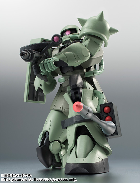 ROBOT魂 ver. A.N.I.M.E.「RX-78-2 ガンダム」「MS-06S シャア専用ザク