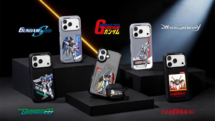 ガンダムシリーズと台湾のスマホアクセサリーメーカー「DEVILCASE」と
