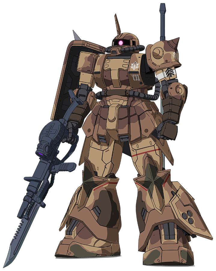 高機動型ザク(地上用)エグバ機 | GUNDAM Official Website