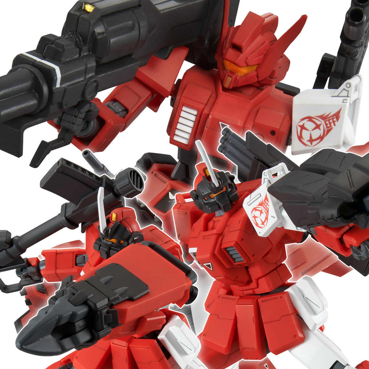 HG 1/144 赤い三巨星チームセット RX-79[G]RR ガンダム ジム HG 1/144 赤い三巨星チームセット【2025年6月発送分】 | GUNDAM