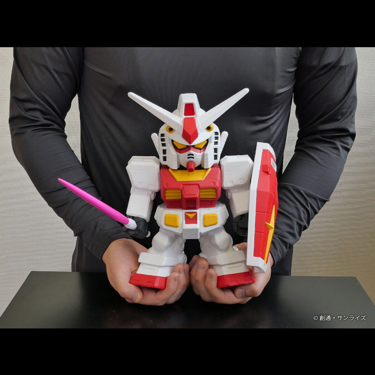 ジャンボソフビフィギュアSD RX-78-2 ガンダム(2Pカラー)-SDガンダム