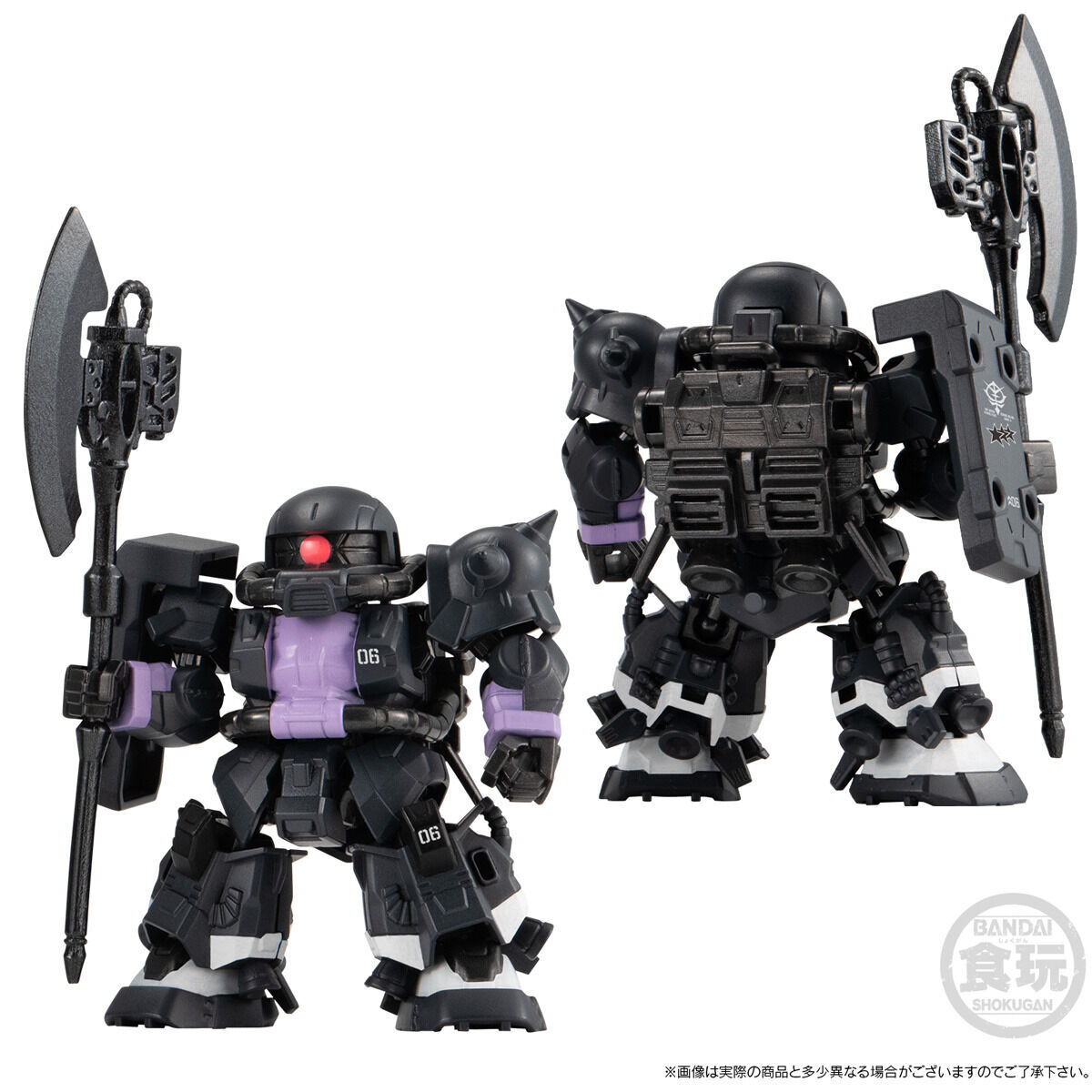 MOBILITY JOINT GUNDAM 黒い三連星 高機動型ザクII 3体セット