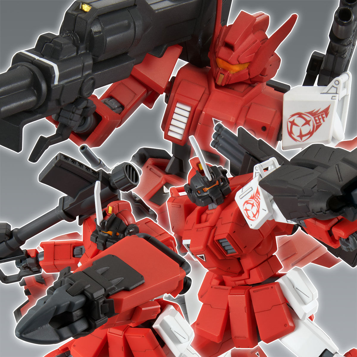 HG 1/144 赤い三巨星チームセット【2025年6月発送分】 | GUNDAM