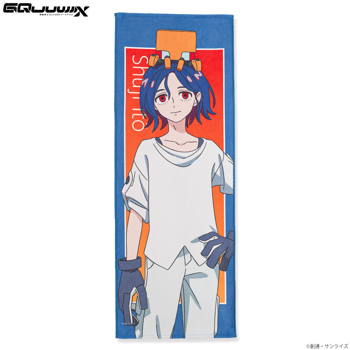 機動戦士Gundam GQuuuuuuX キャラクターイラスト フェイスタオル（全4