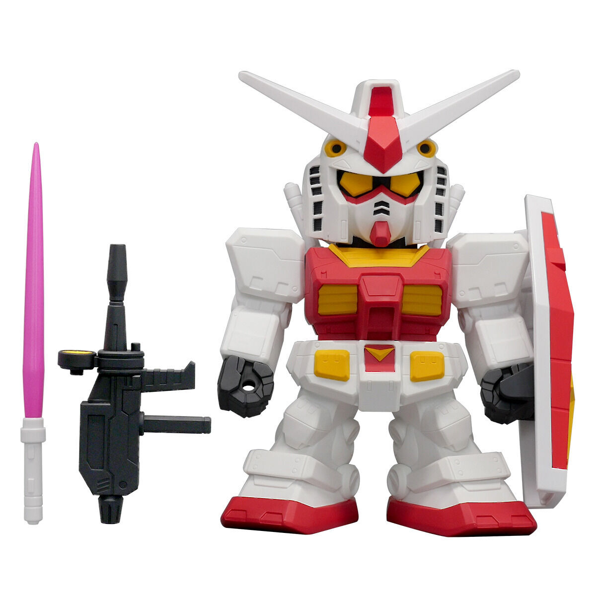 ジャンボソフビフィギュアSD RX-78-2 ガンダム(2Pカラー)-SDガンダム