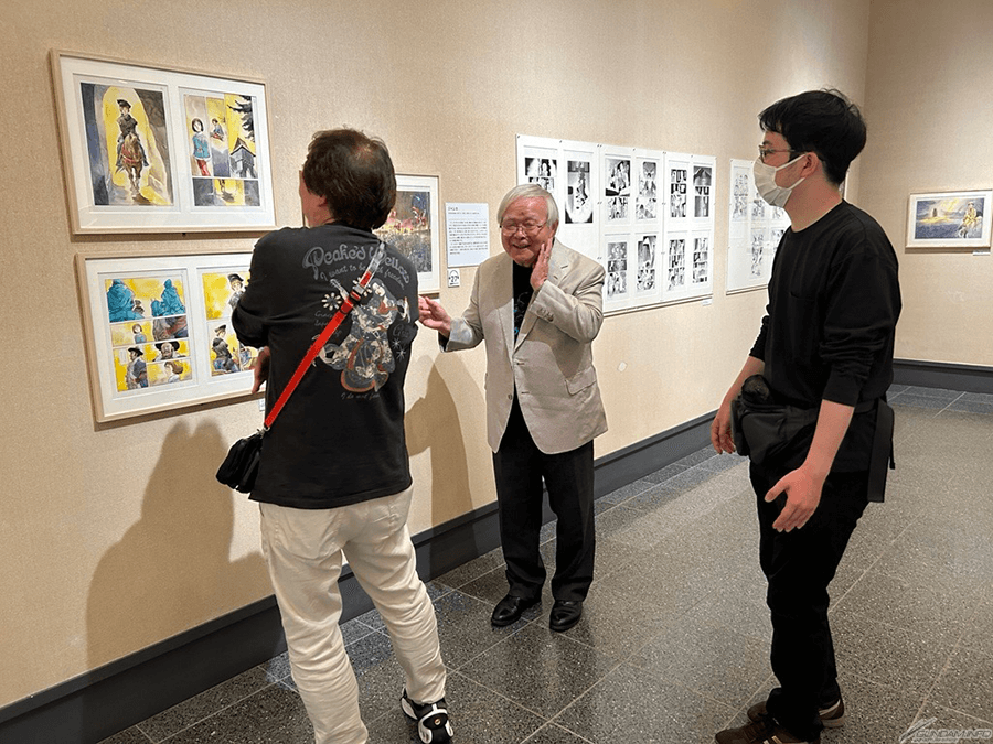 コミック版＆OVAの制作秘話を語る！釧路市立美術館「描く人、安彦良和