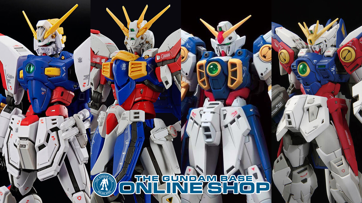 GBWC 13th 1次予選通過RG ゴッドガンダム & シャイニングガンダム 歴代のRGガンプラ一挙再販第2弾！「RG シャイニングガンダム」「RG