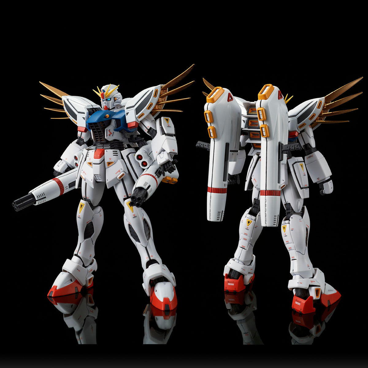 MG 1/100 ガンダムF91 バックキャノン装着型＆ツイン・ヴェスバー装着型 MG 1/100 ガンダムF91 Ver．2．0 バックキャノン装着型