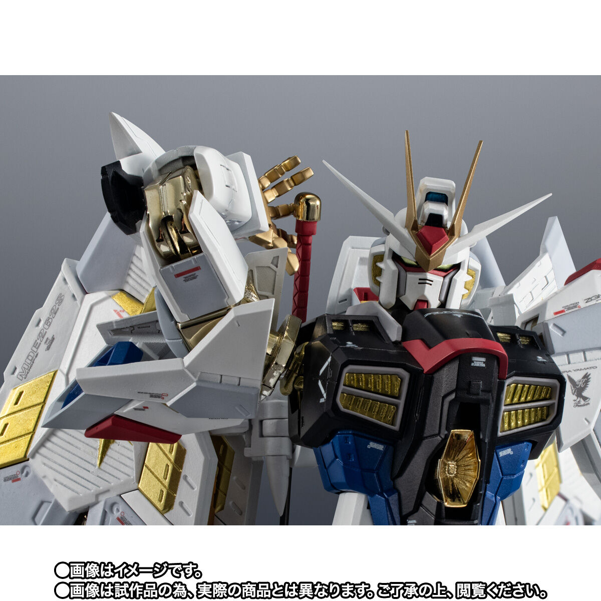 超合金　マイティーストライクフリーダムガンダム　　2体SET 超合金 マイティーストライクフリーダムガンダム | GUNDAM Official