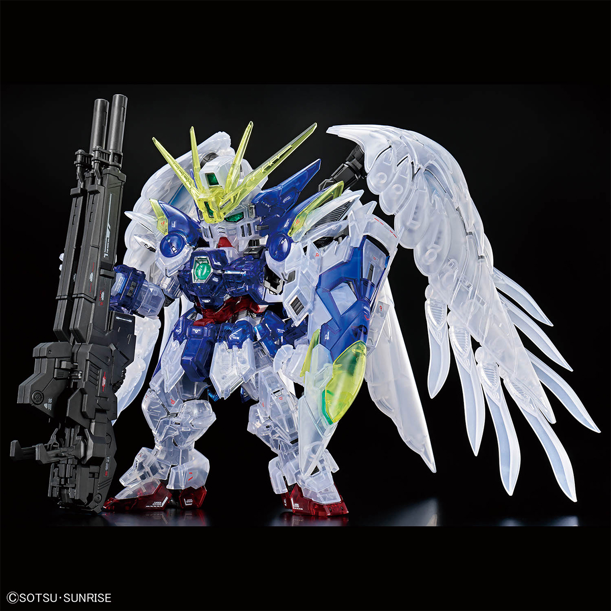 ガンダムベース限定「MGSD ウイングガンダムゼロ EW［クリアカラー