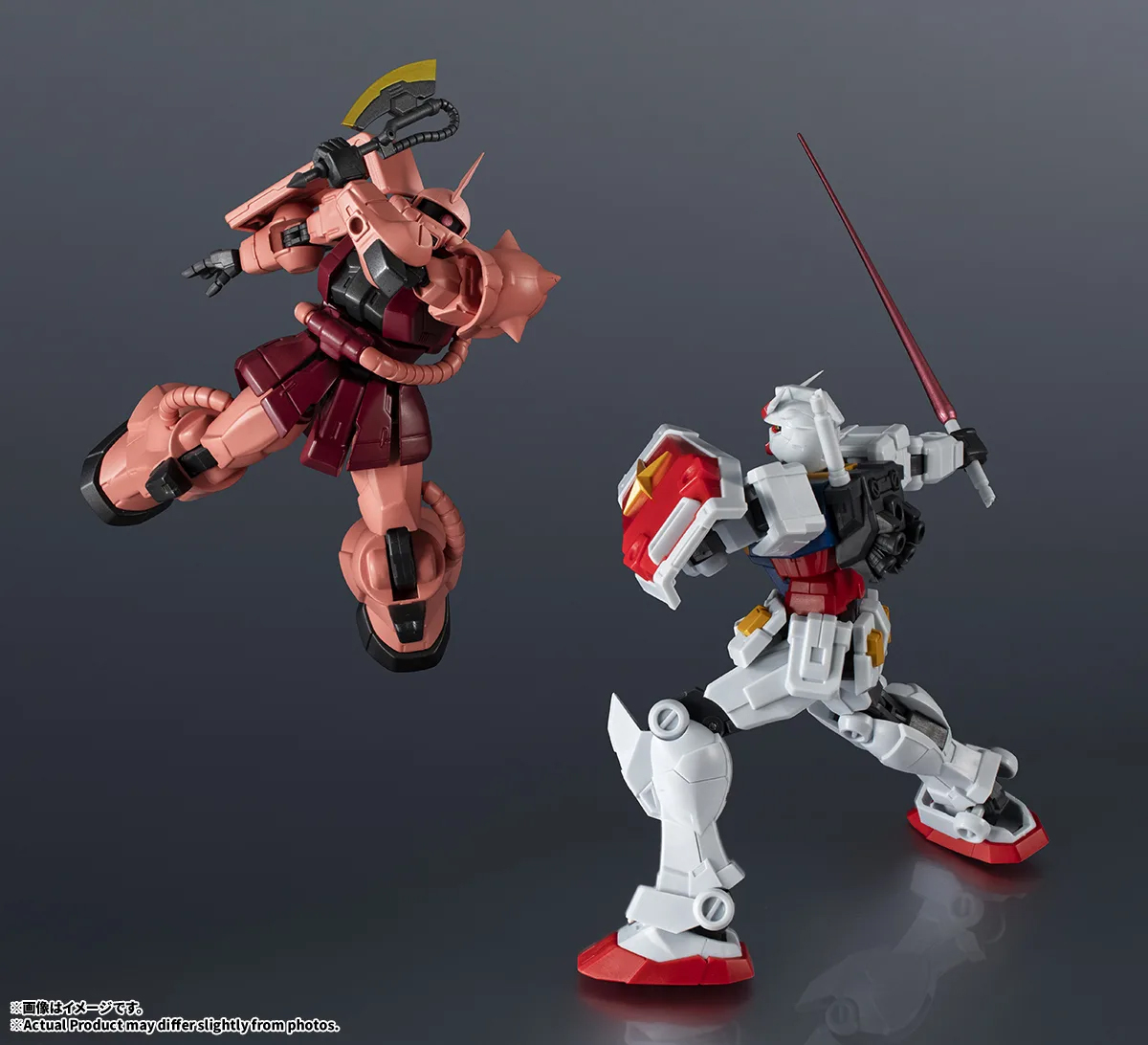 GUNDAM UNIVERSE」シャア専用ザクII、ウイングガンダムゼロ（EW