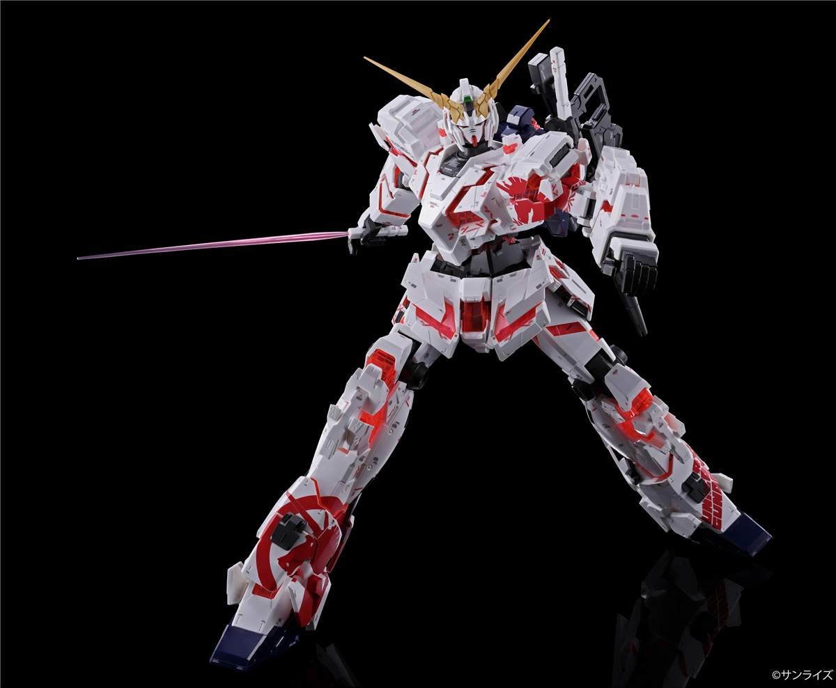 メガサイズ ユニコーンガンダム 未組立 実物大ユニコーンガンダム立像展示終了記念商品「メガサイズモデル 1