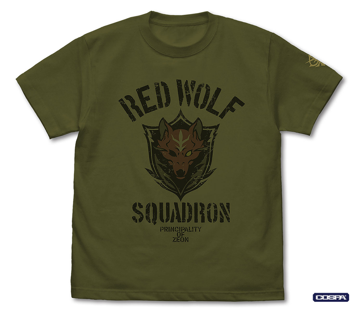 コスパ『機動戦士ガンダム 復讐のレクイエム』Tシャツ＆ステッカー全7