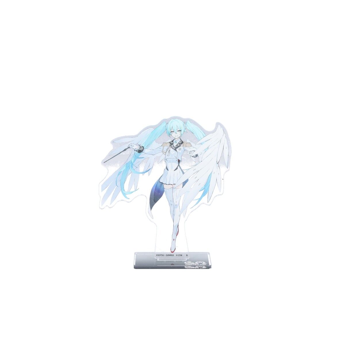ガンダム45周年 × 初音ミク アクリルスタンド 初音ミク×ウイング