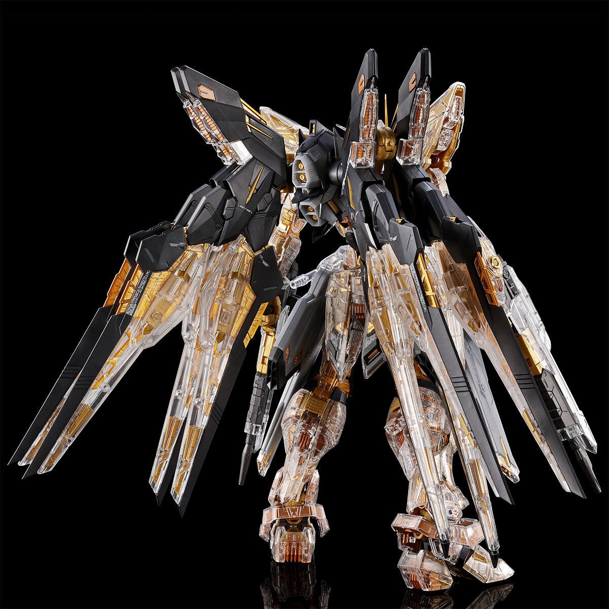 塗装完成品 MGEX ストライクフリーダム　メカニカルクリア MGEX 1/100 ストライクフリーダムガンダム [メカニカルクリア]【3次