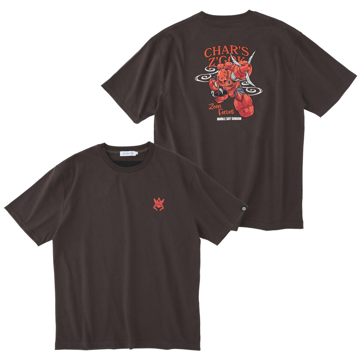 STRICT-G『機動戦士ガンダム』刺繍Tシャツ MSM-07S CHAR'S Z'GOK【再