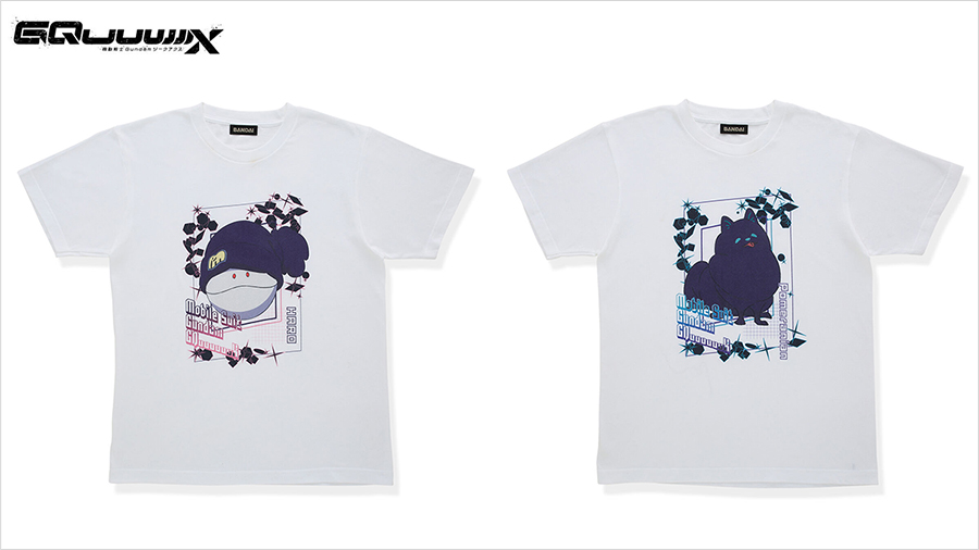 機動戦士Gundam GQuuuuuuX キャラクターTシャツ」全2種の予約が本日