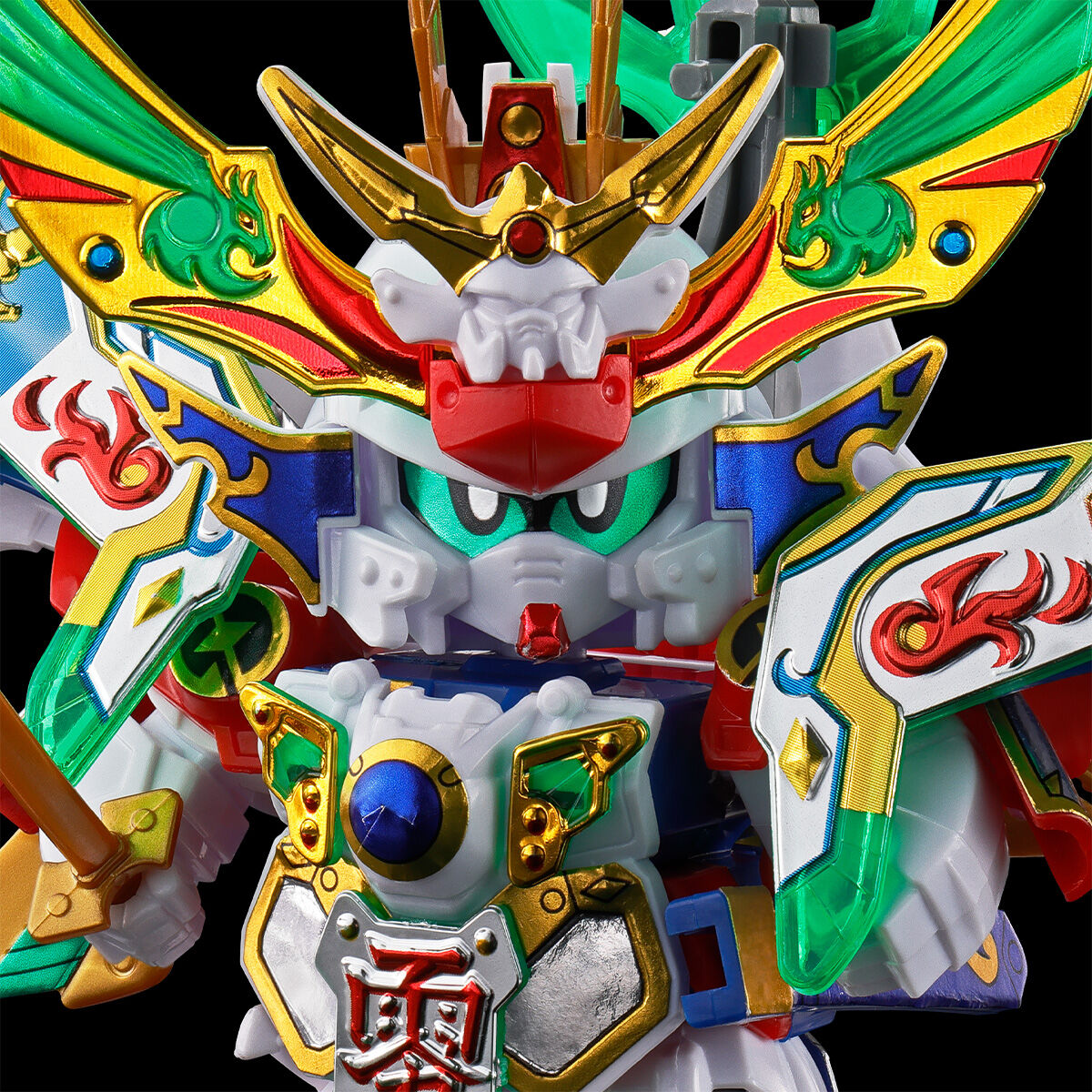未組立 天零頑駄無（復刻輝羅鋼版）　輝神大将軍獅龍凰（輝羅鋼極彩）頑駄無闇元帥 SDガンダム BB戦士 天零頑駄無 復刻輝羅鋼Ver.【2026年10月発送