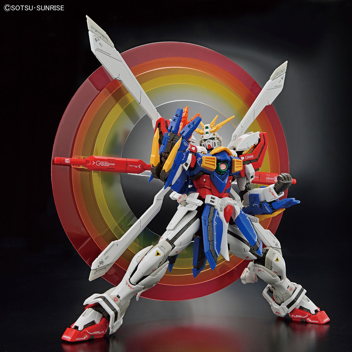 抽選販売】RG 1/144 ゴッドガンダム | GUNDAM Official Website