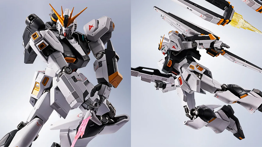 ナオ　メタルロボット魂　3点セット METAL ROBOT魂 νガンダム」2027年3月より再販決定！本日より取扱店舗に