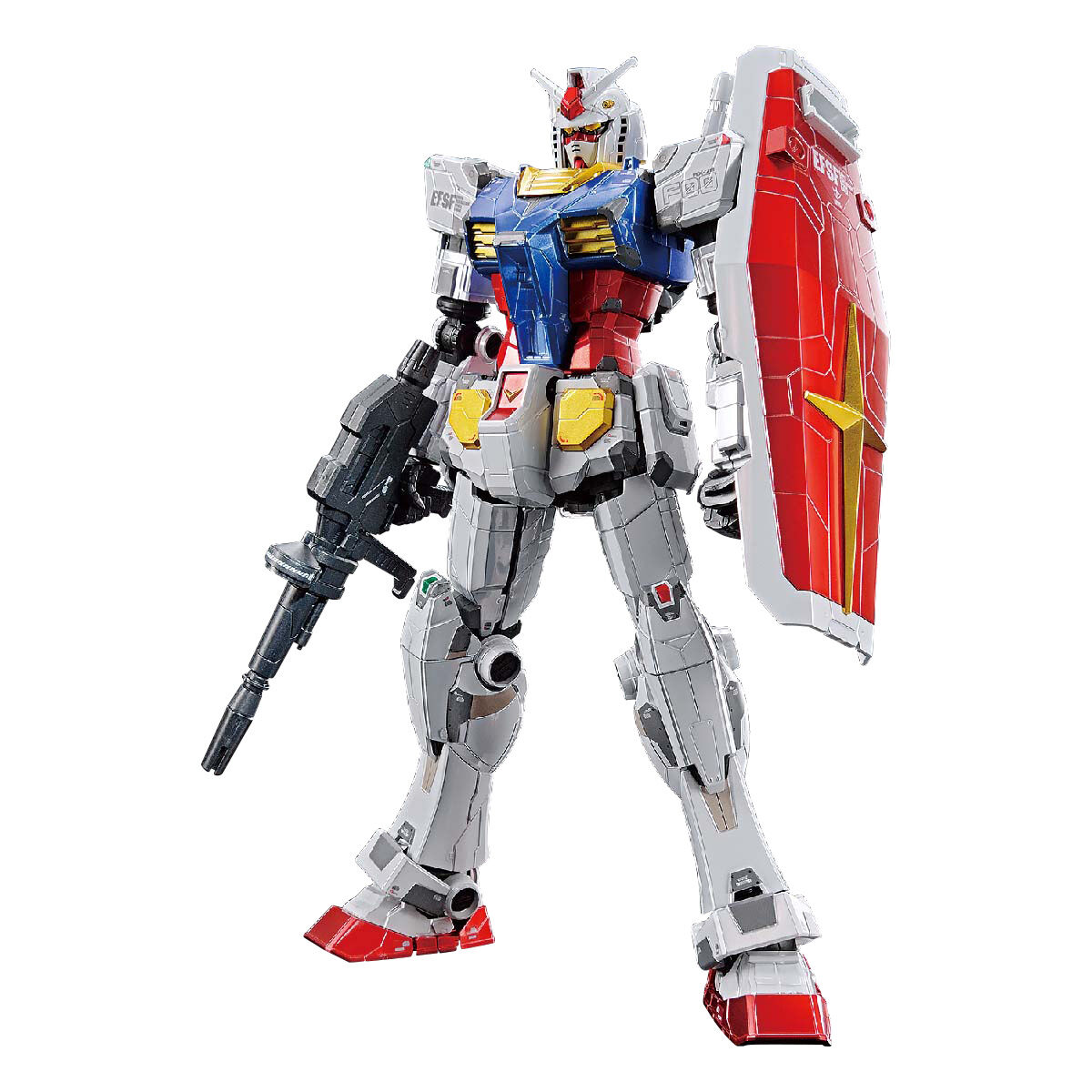 1/144 + 1/100 RX-78F00 ガンダム [チタニウムフィニッシュ 1/100 RX-78F00 ガンダム [チタニウムフィニッシュ] | GUNDAM Official