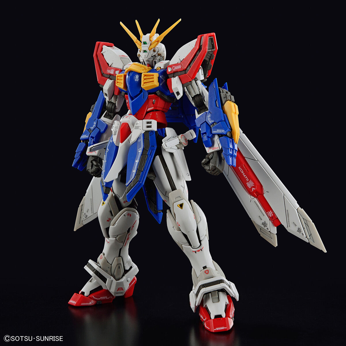 抽選販売】RG 1/144 ゴッドガンダム | GUNDAM Official Website