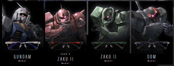 GUNDAM×OWNDAYS Wear the GUNDAM